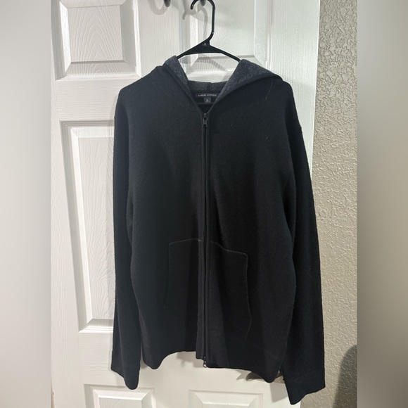 Preowned men’s banana republic full zip, lightweight wool hoodie, size XL - Picture 1 of 3